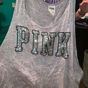 PINK tank size medium